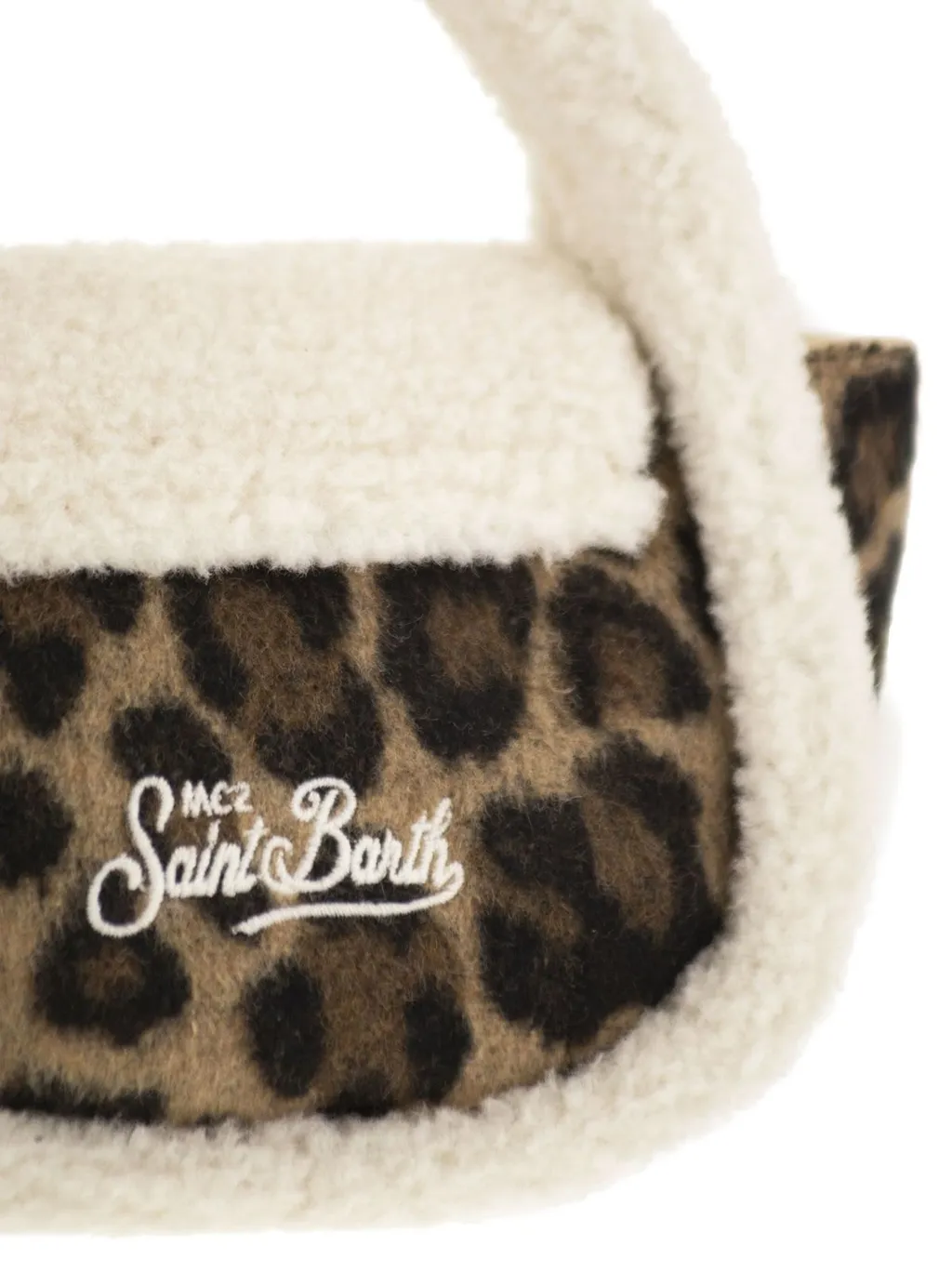 Mc2 Saint Barth Gilda Mini Shearling Tote Bag