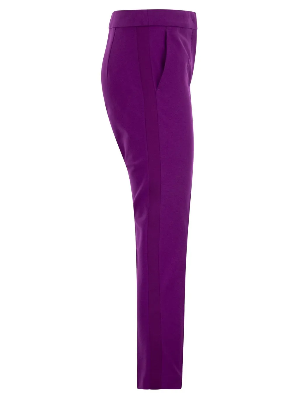 Max Mara Tanga Jersey Tuxedo Trousers