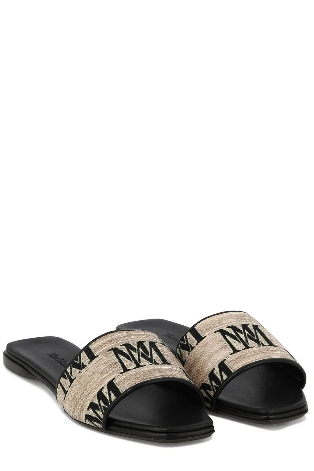 Max Mara Logo Detailed Sandals