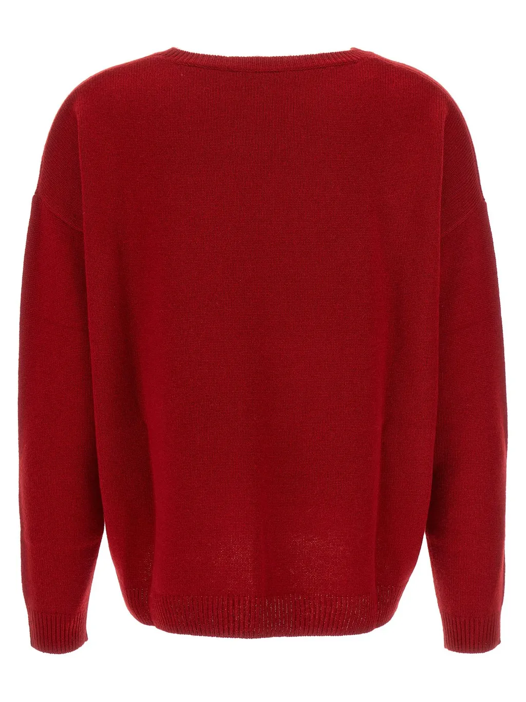 Max Mara Logo Embellished Knitted Jumper
