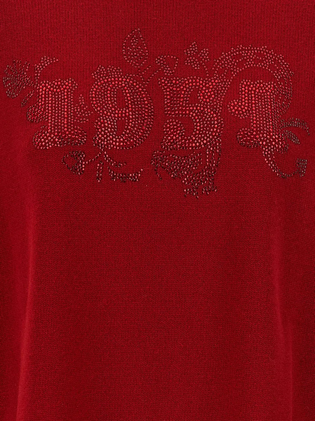 Max Mara Logo Embellished Knitted Jumper