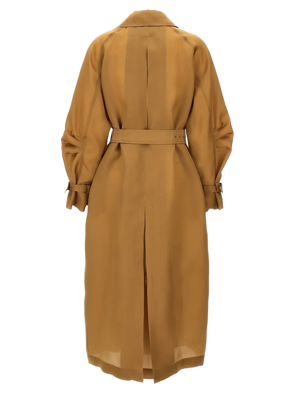 Max Mara Sacco Belted Button-Up Trench Coat
