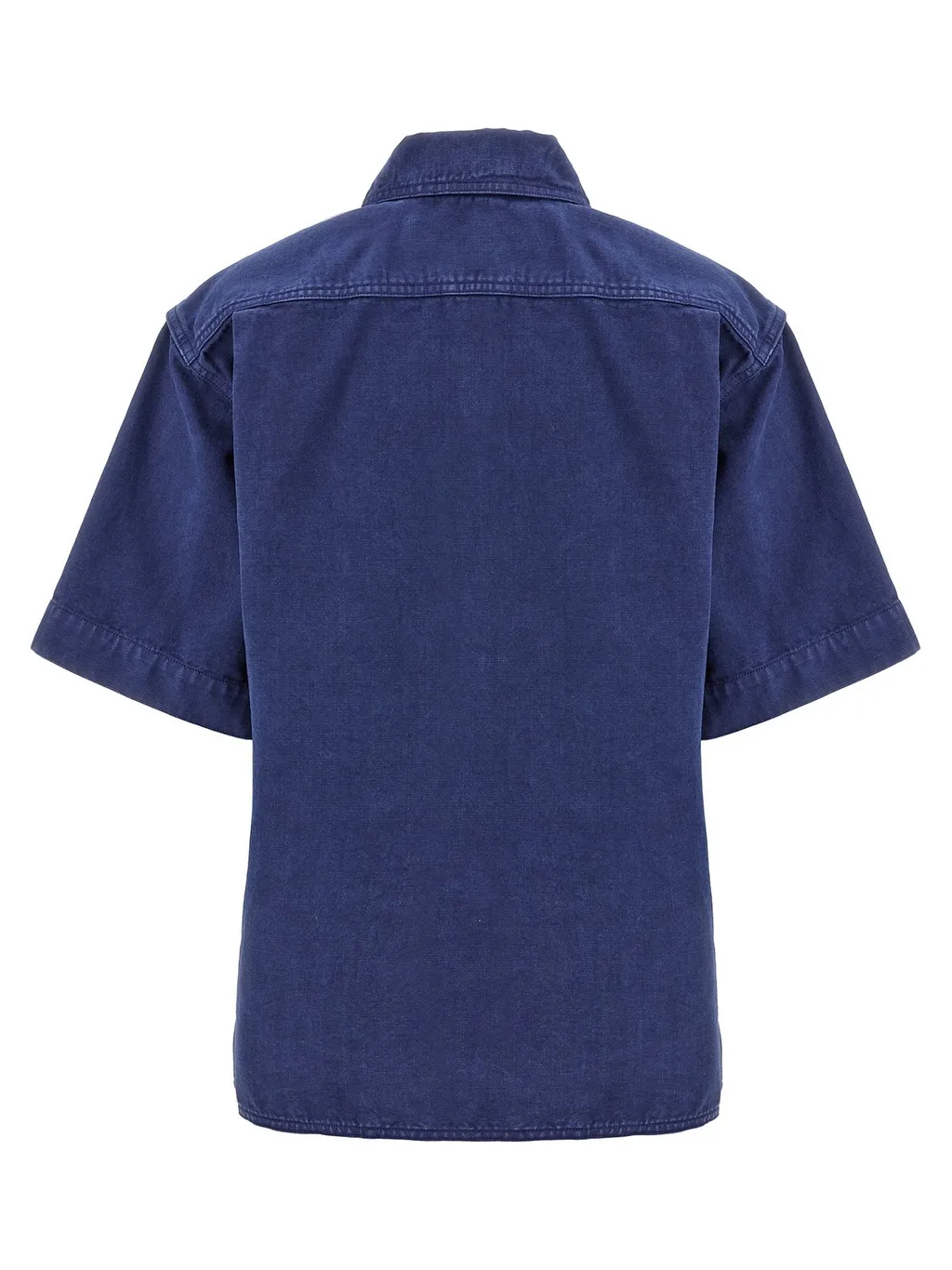 Max Mara Collared Short-Sleeve Shirt
