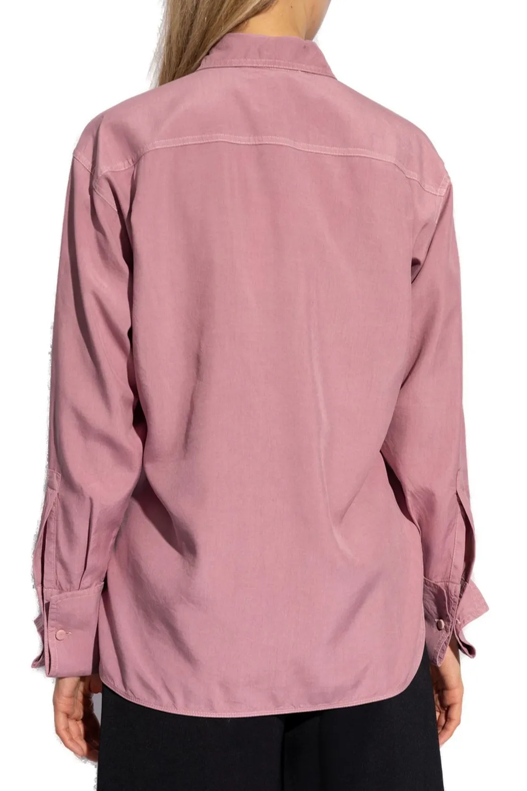 Max Mara Buttoned Long-Sleeved Shirt