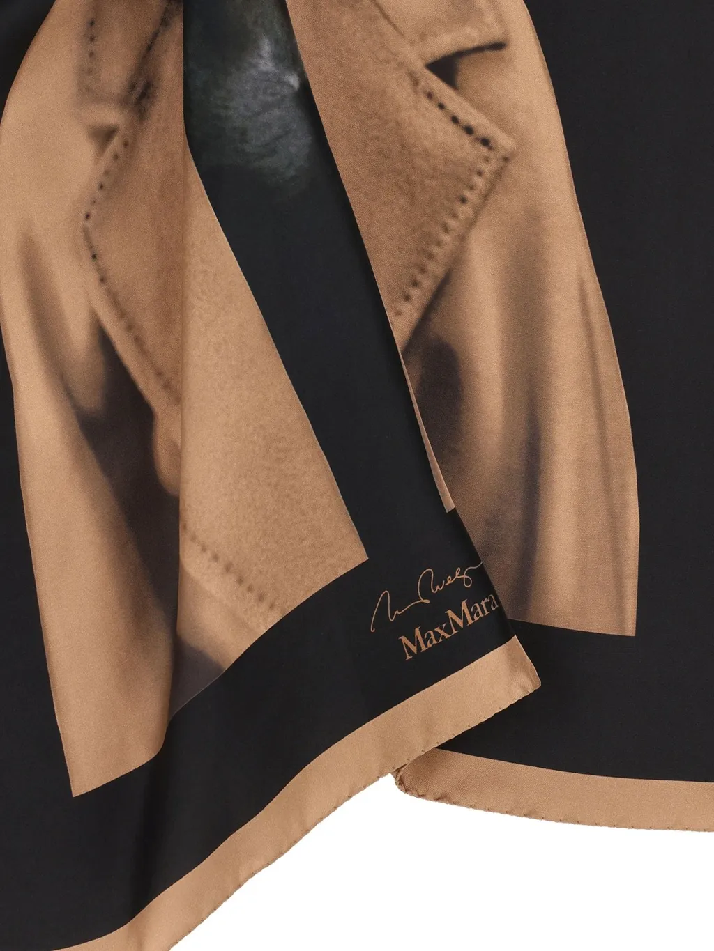 Max Mara Graphic Printed Square Scarf