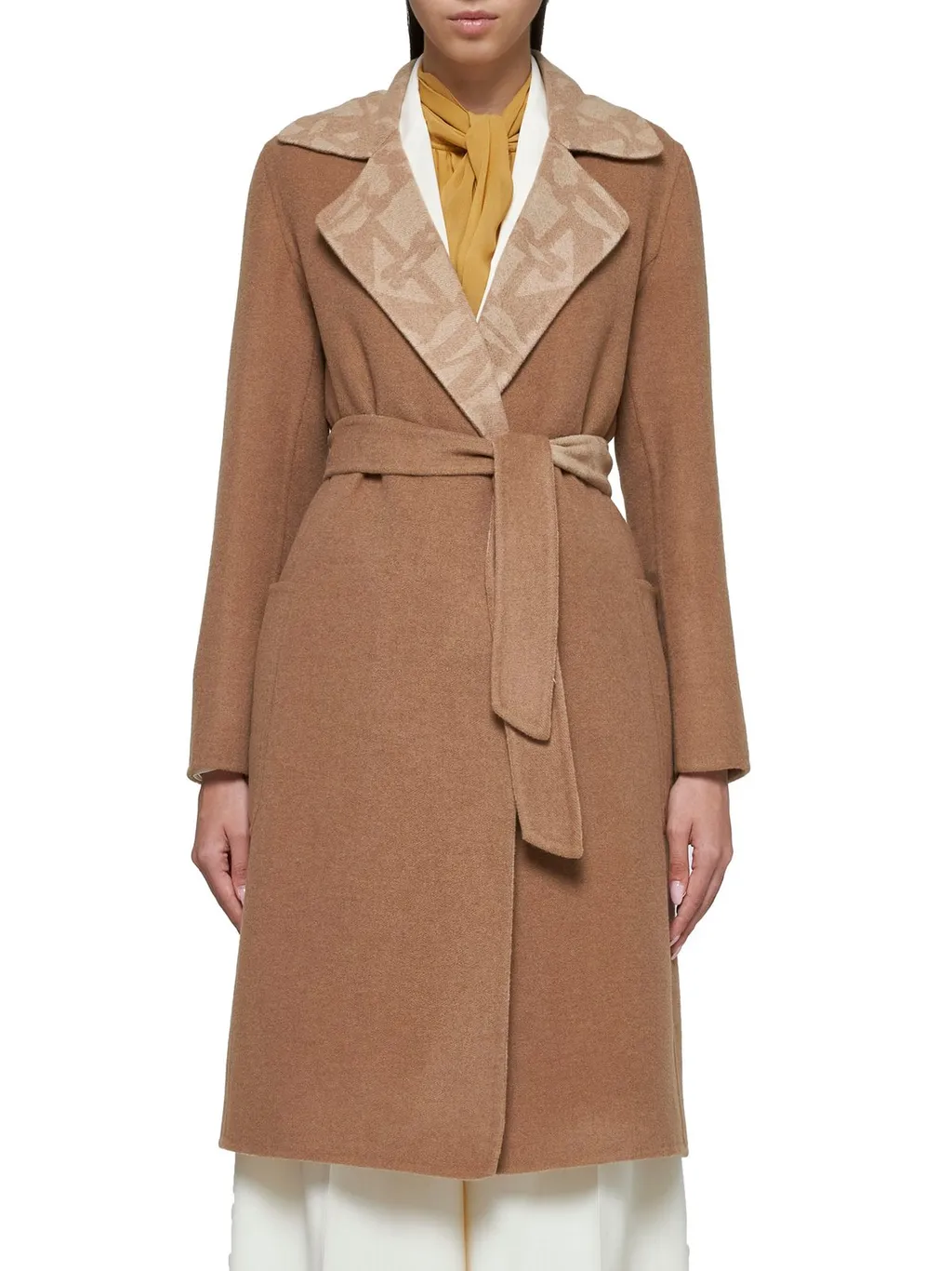 Max Mara Reversible Belted Coat