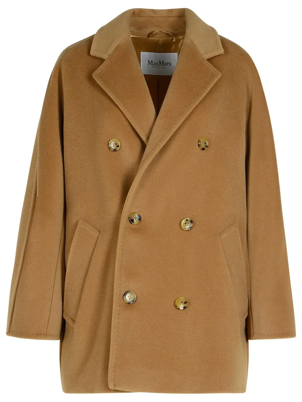 Max Mara Double-Breasted Long-Sleeved Coat