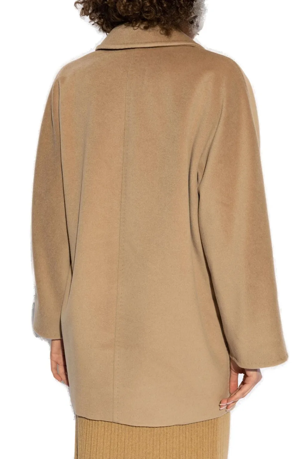 Max Mara Double-Breasted Long-Sleeved Coat