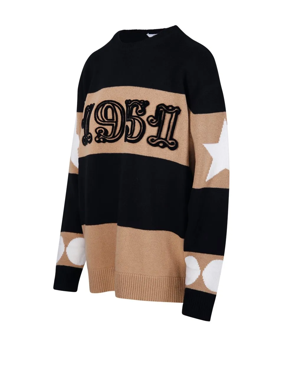 Max Mara Dirce Star Patterned Crewneck Jumper