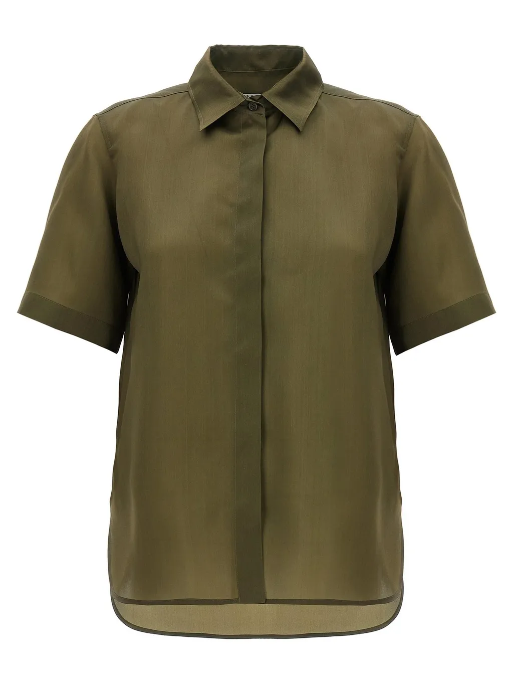 Max Mara Buttoned Short-Sleeved Shirt