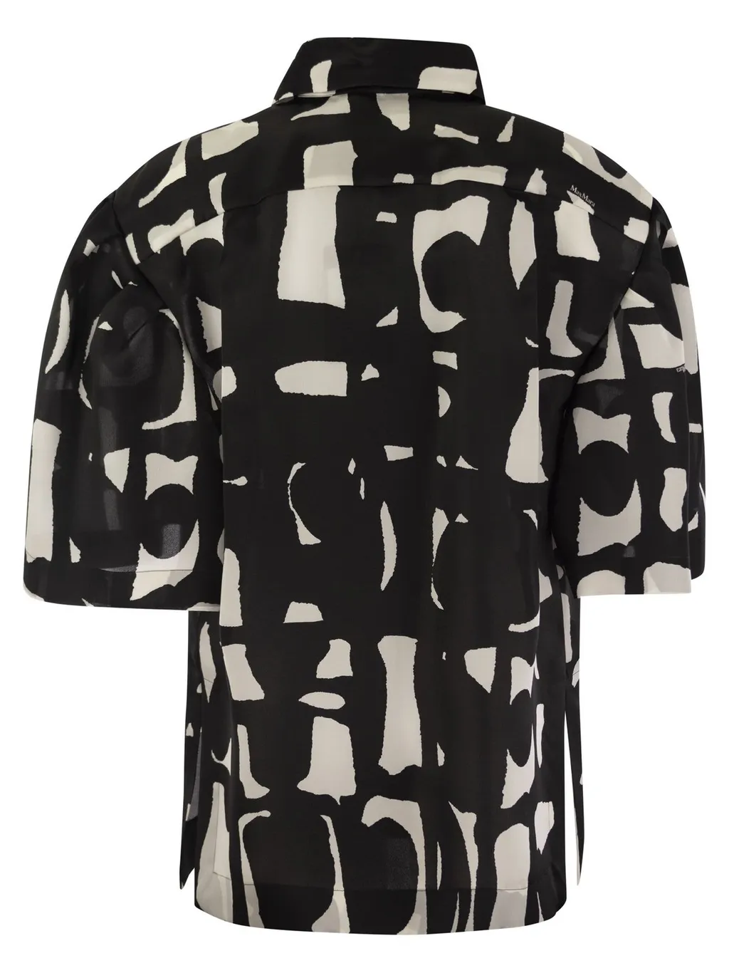 Max Mara All-Over Patterned Short-Sleeved Top