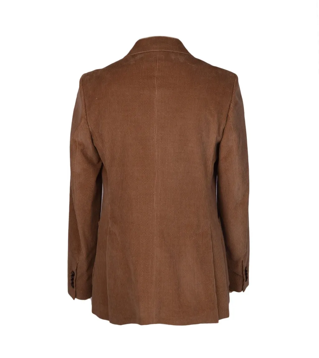 Max Mara Astice Double-Breasted Corduroy Jacket