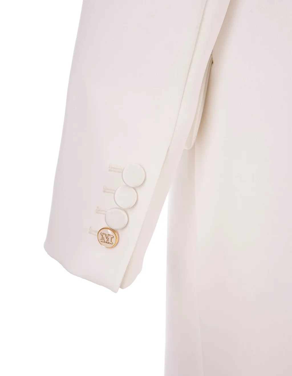 Max Mara Single-Breasted Long-Sleeved Jacket