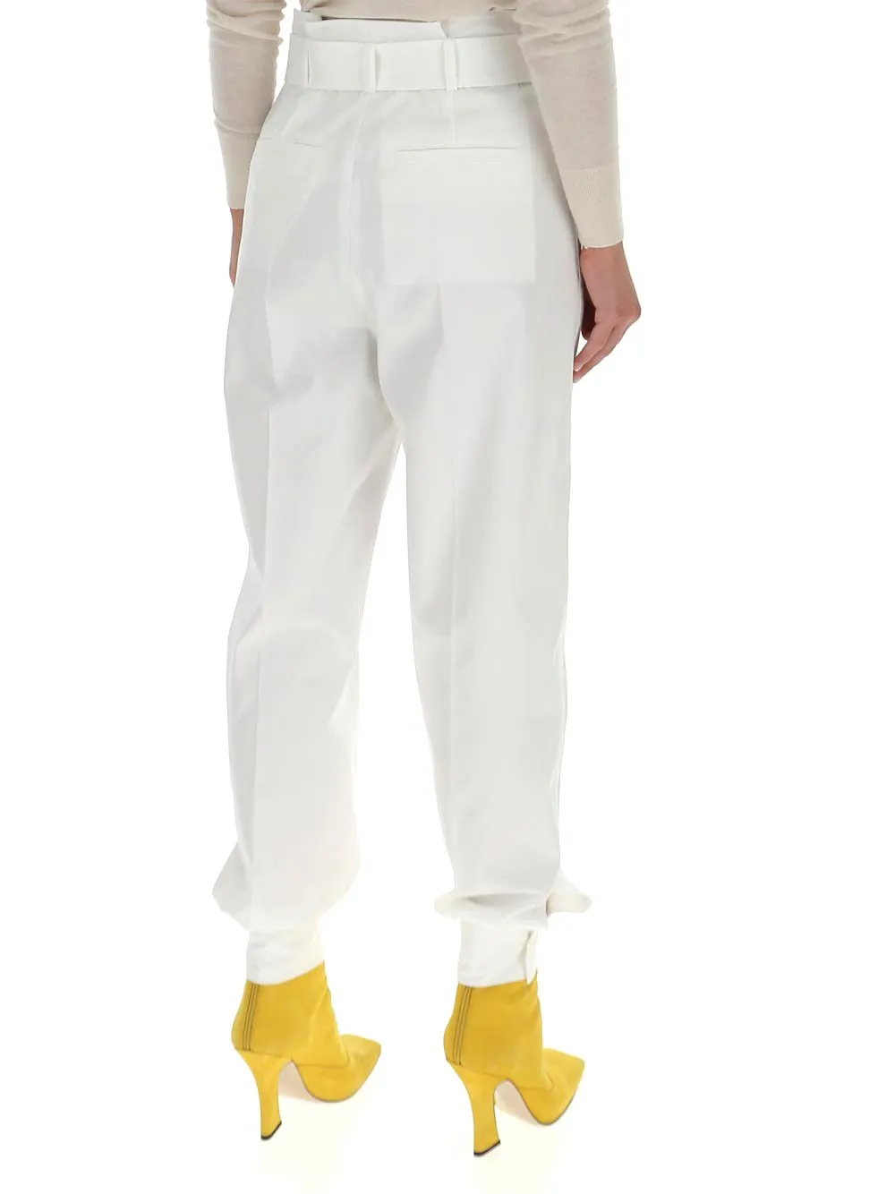 Max Mara Eburnea Belted Trousers