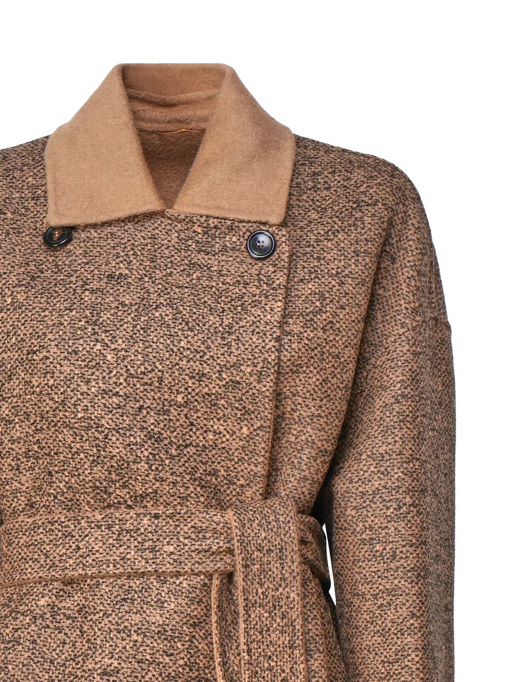 Max Mara Double-Breasted Belted Coat