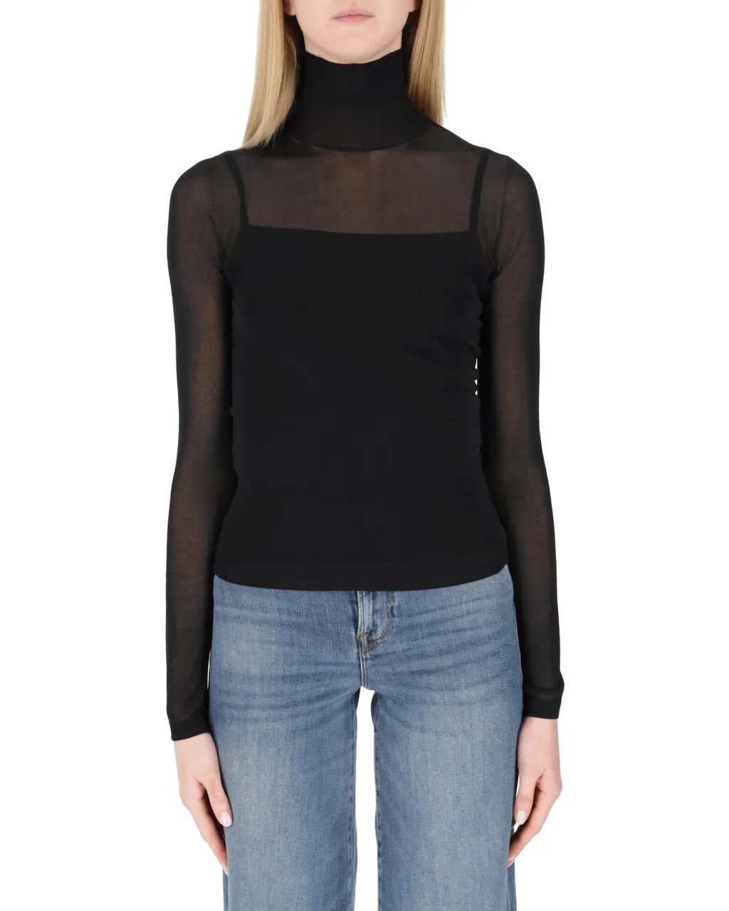 Max Mara High Neck Long-Sleeved Jumper