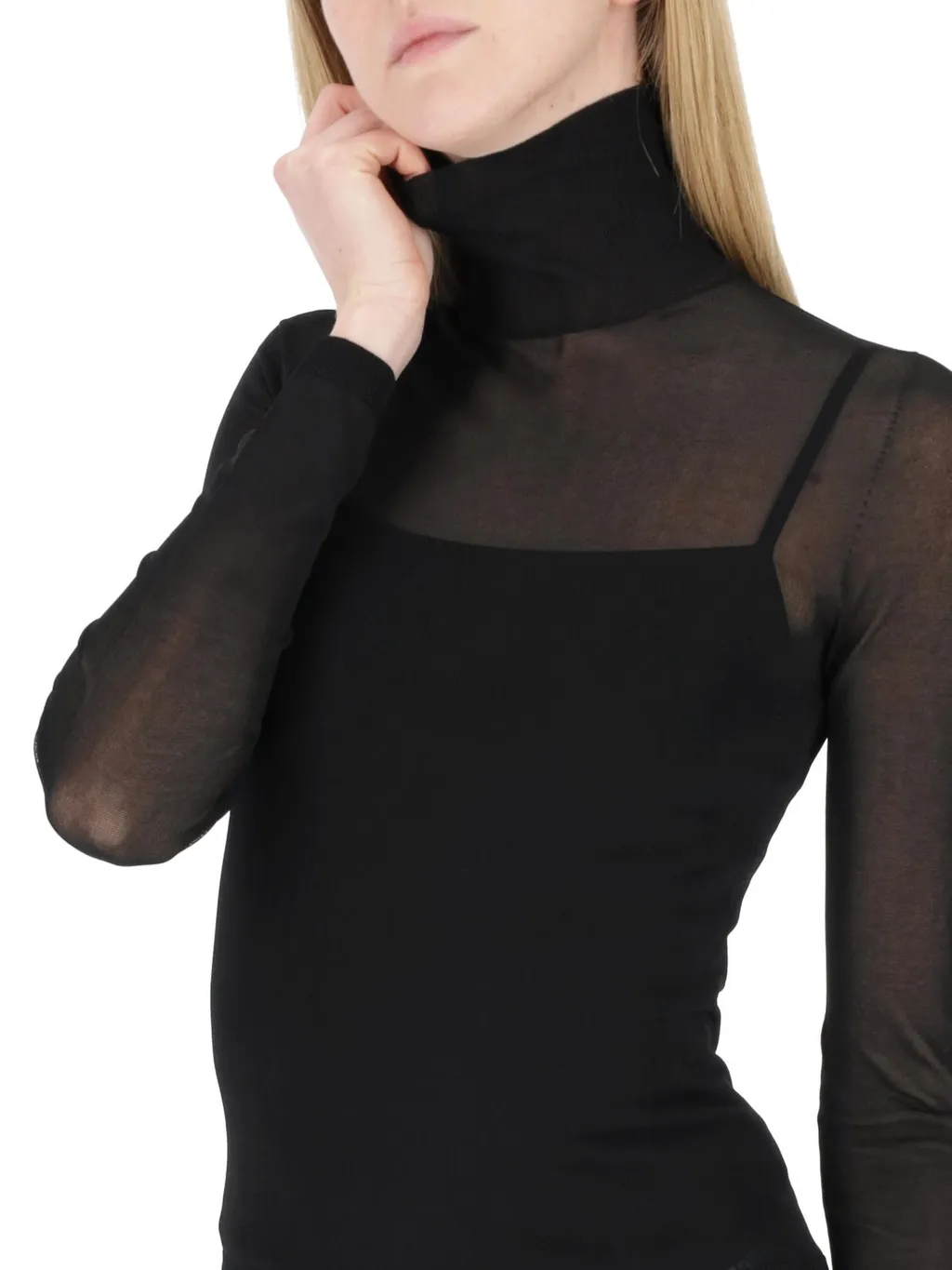 Max Mara High Neck Long-Sleeved Jumper