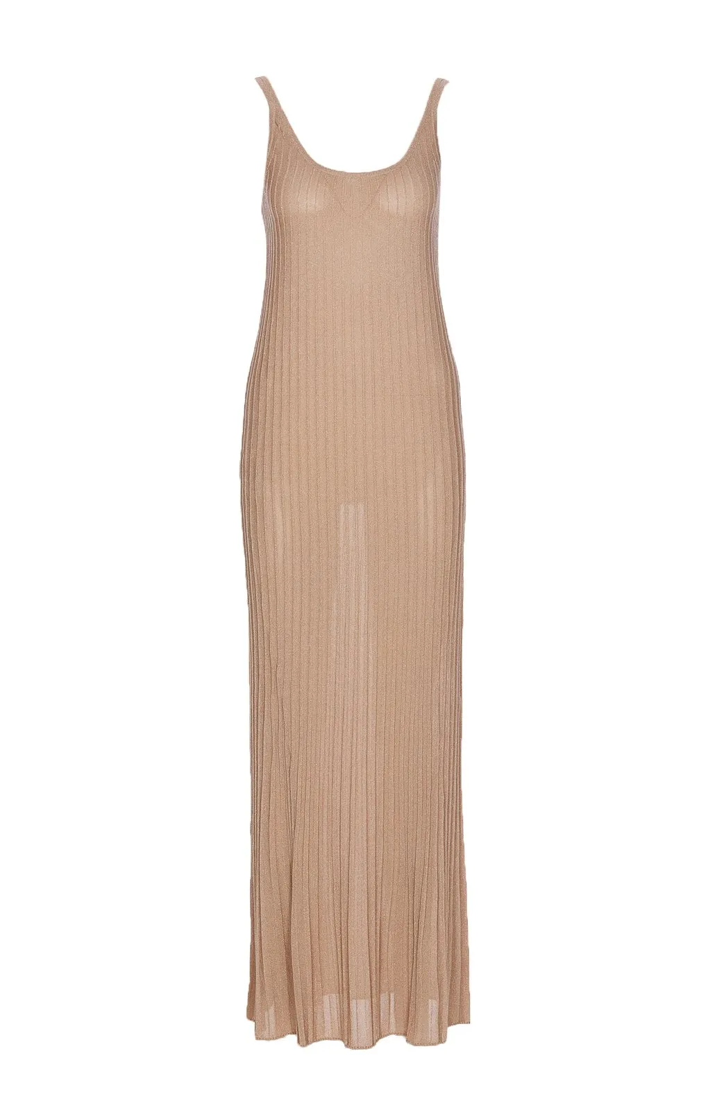 Max Mara U-Neck Sleeveless Dress