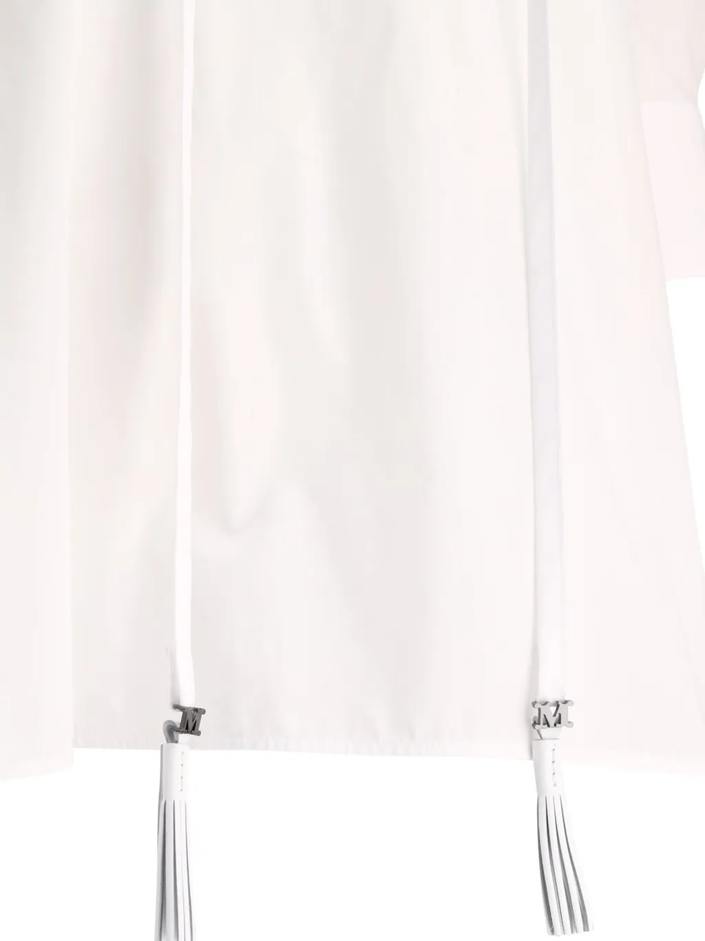 Max Mara Drawstring Puff-Sleeved Shirt