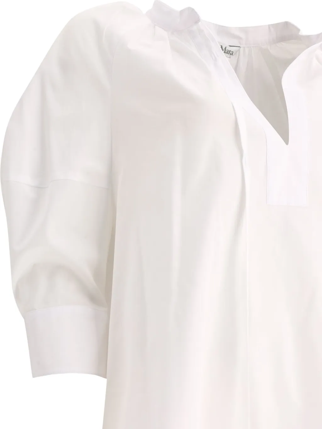 Max Mara Drawstring Puff-Sleeved Shirt