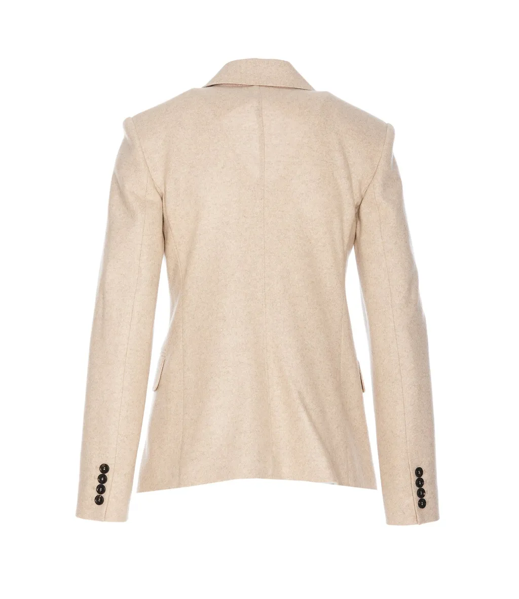 Max Mara Double-Breasted Buttoned Jacket