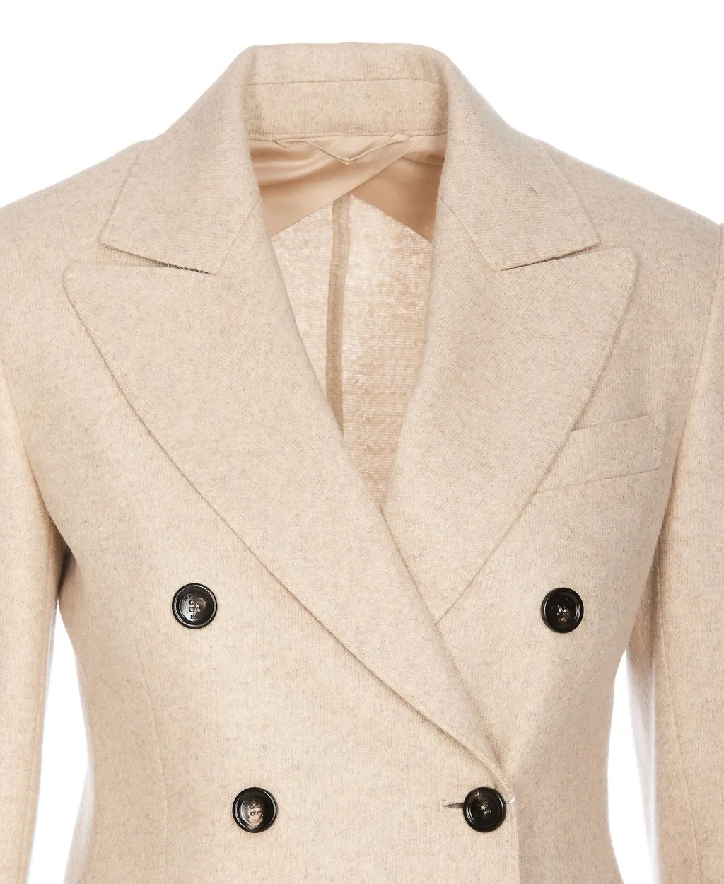 Max Mara Double-Breasted Buttoned Jacket
