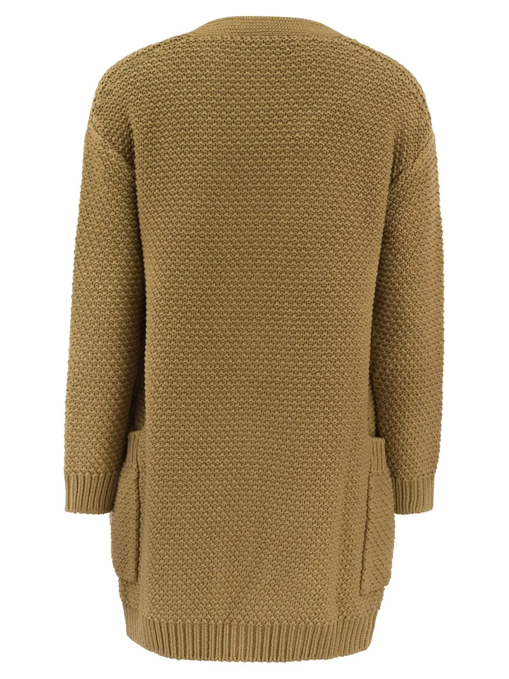 Max Mara Open-Front Knitted Cardigan