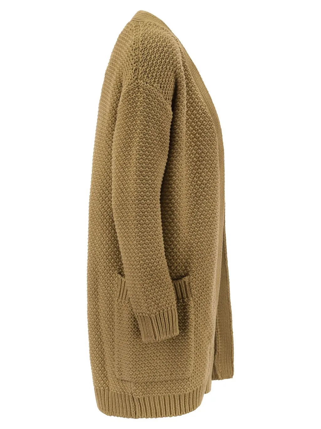Max Mara Open-Front Knitted Cardigan