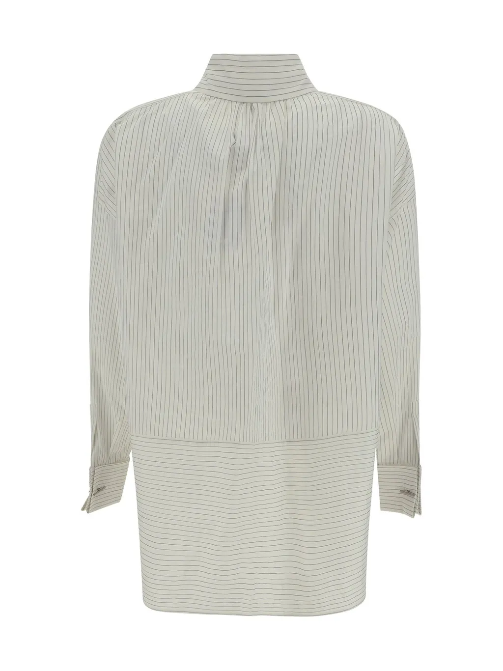 Max Mara Striped Long-Sleeved Shirt