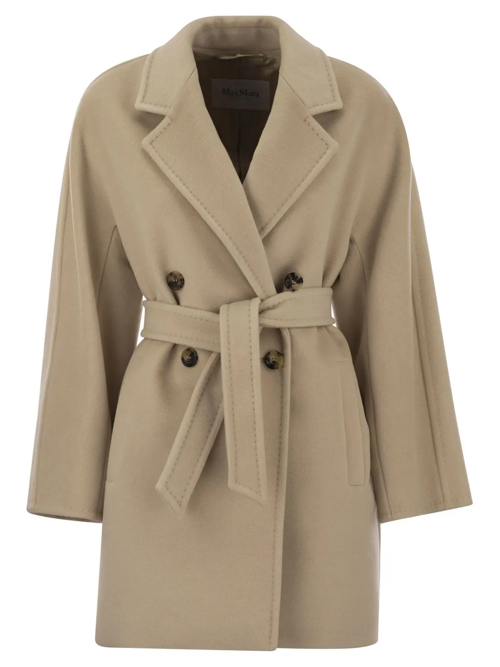Max Mara Tied-Waist Buttoned Coat