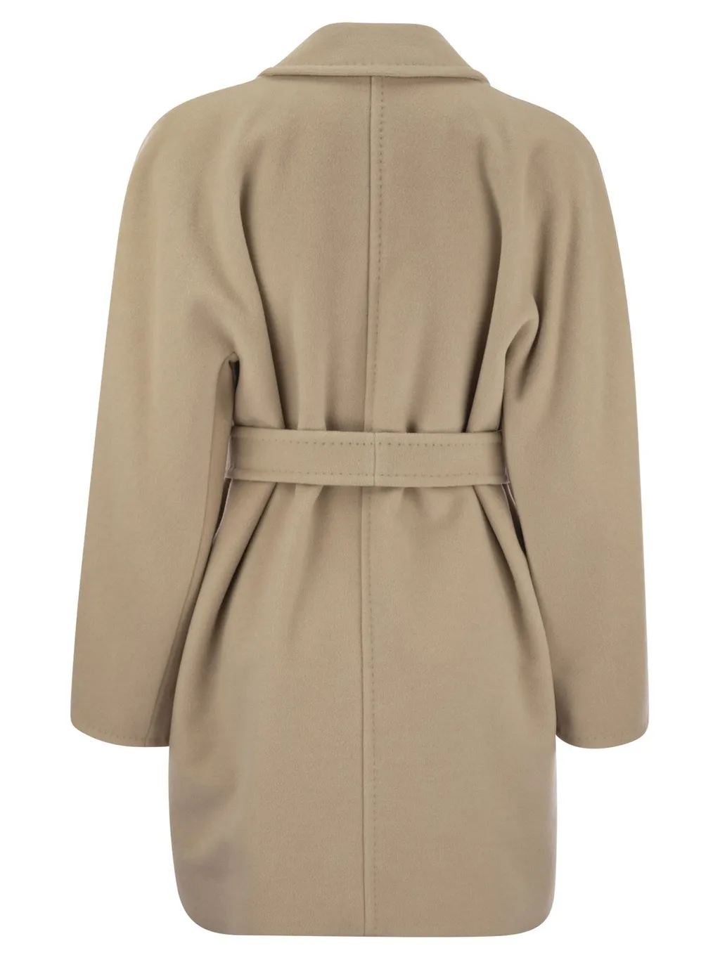 Max Mara Tied-Waist Buttoned Coat