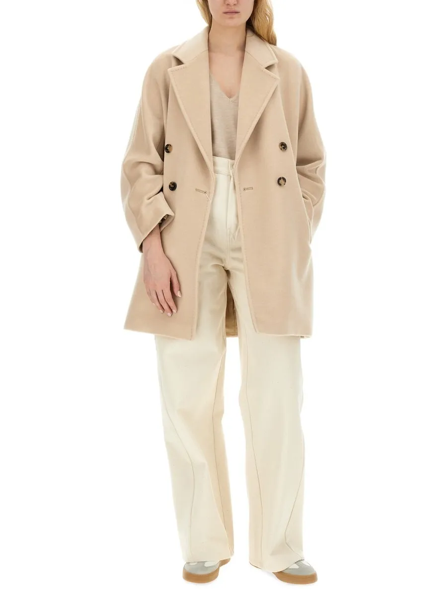 Max Mara Tied-Waist Buttoned Coat