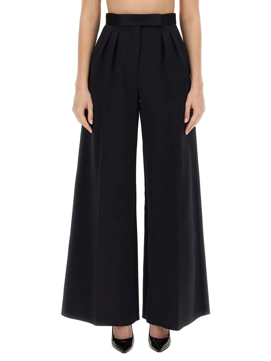 Max Mara Zinnia Pleat Detailed High Waist Pants