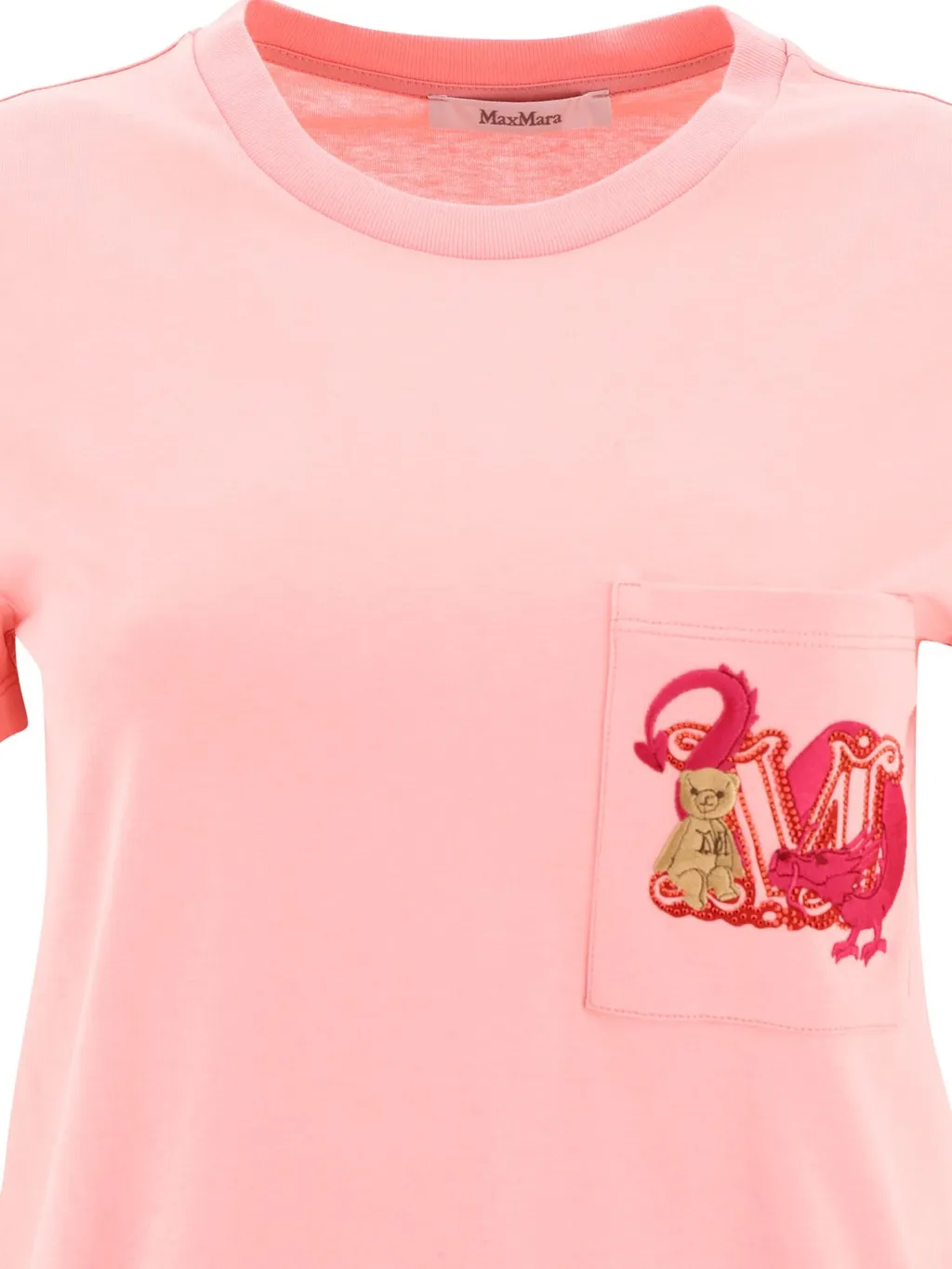 Max Mara Logo Embellished Crewneck T-Shirt