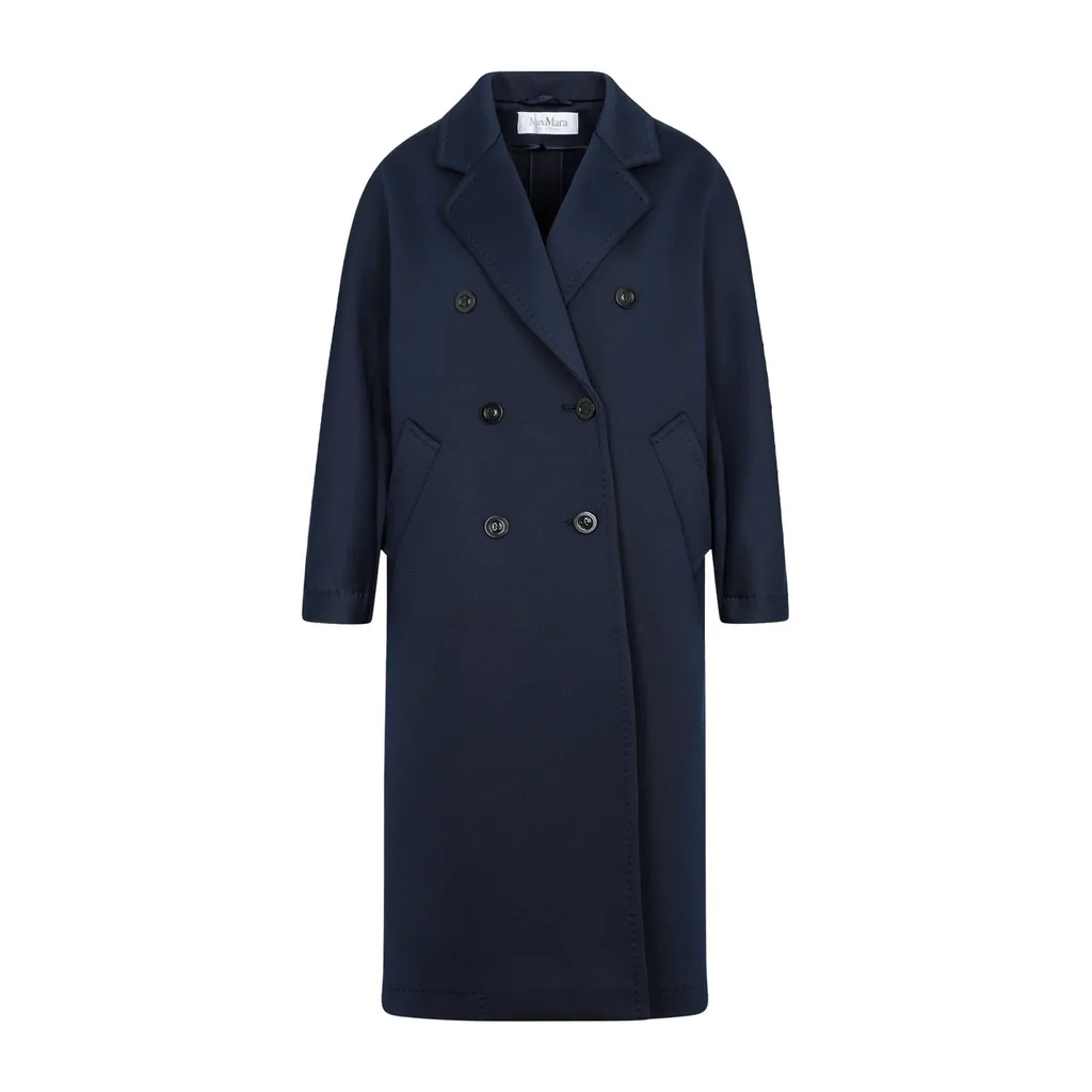 Max Mara Buttoned Long-Sleeved Coat