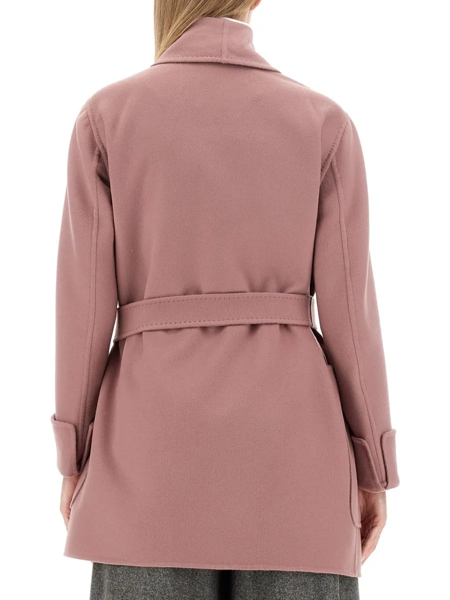 Max Mara Belted Long-Sleeved Jacket