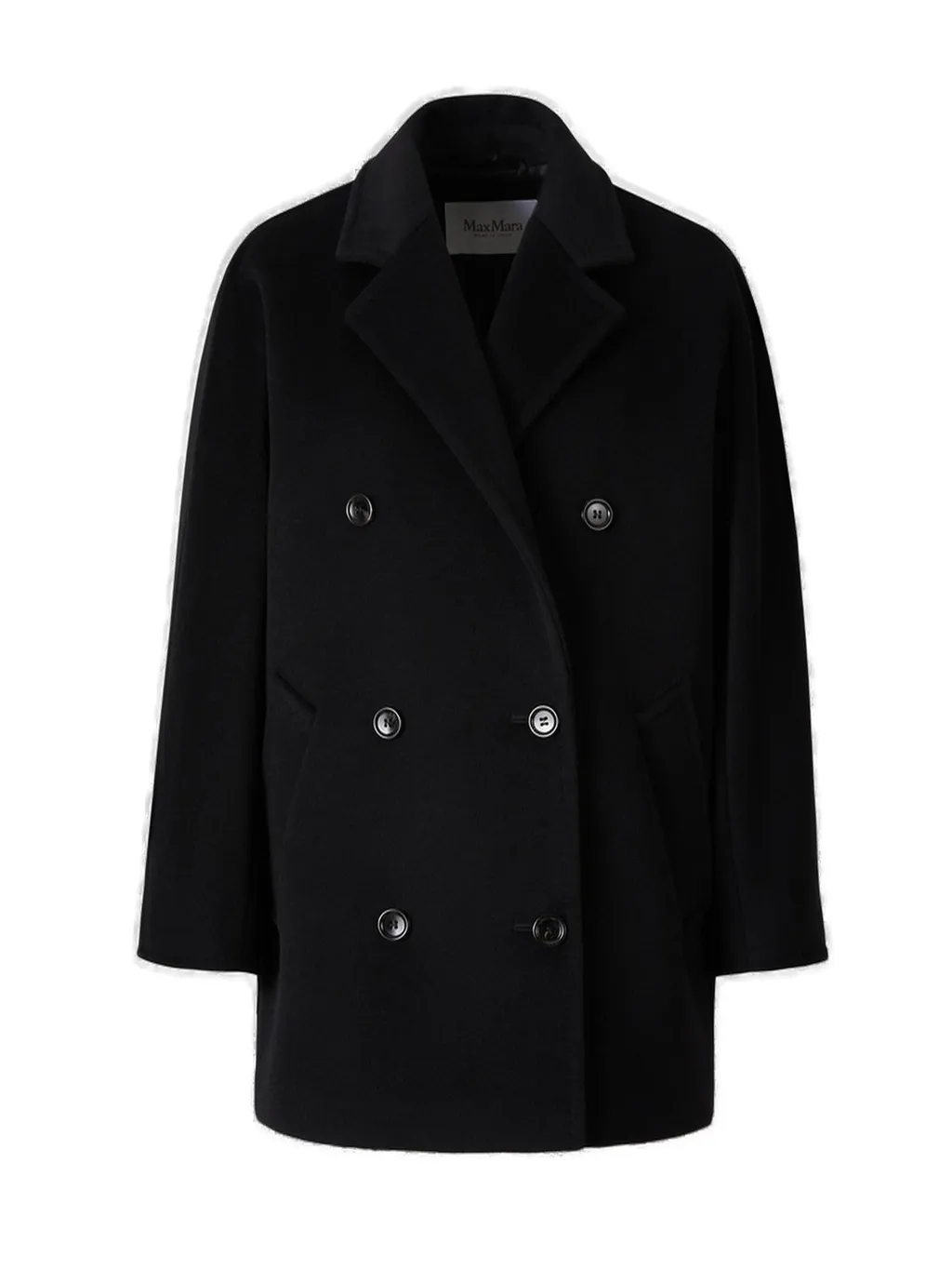 Max Mara Double-Breasted Long-Sleeved Coat
