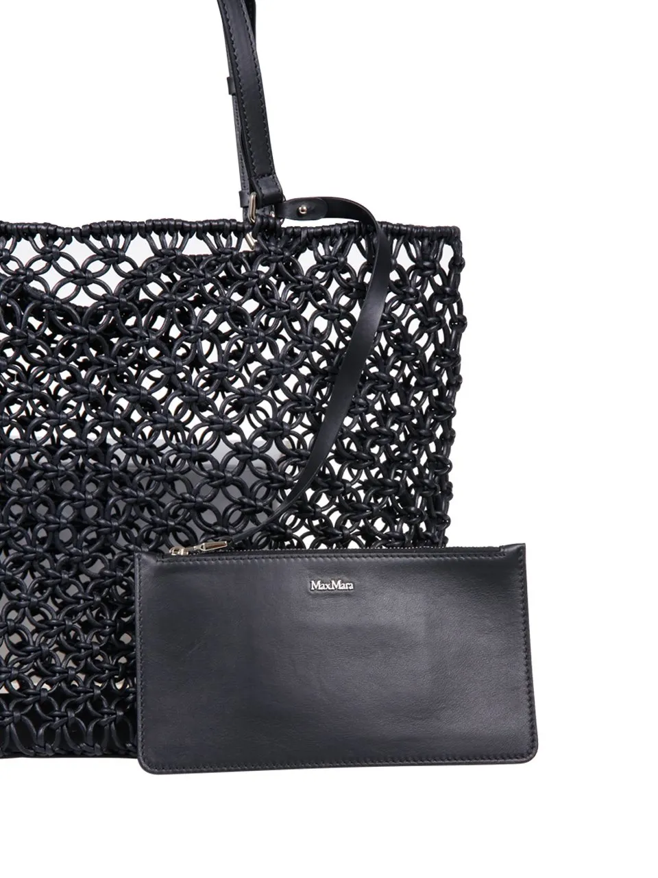 Max Mara Fillet Open Top Tote Bag