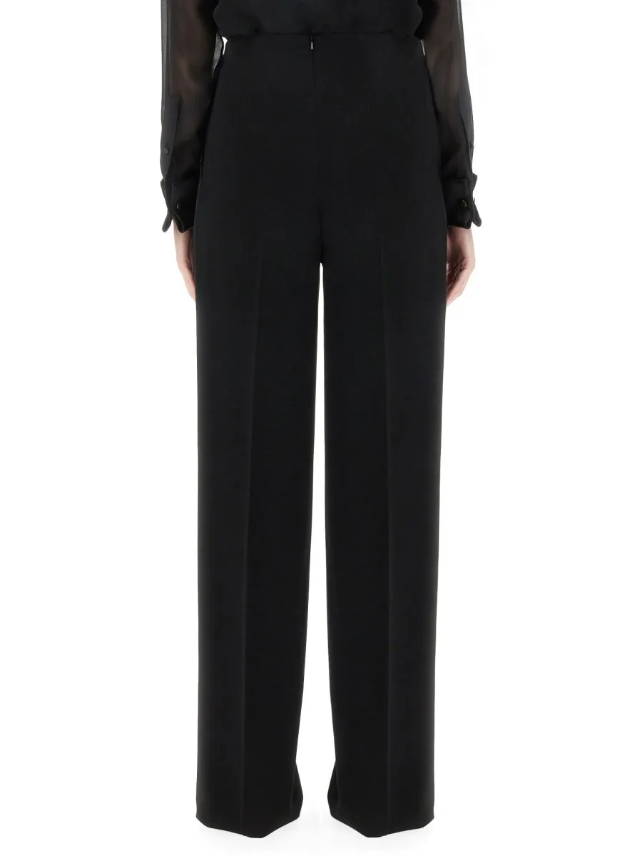 Max Mara Button Detailed Straight-Leg Pants