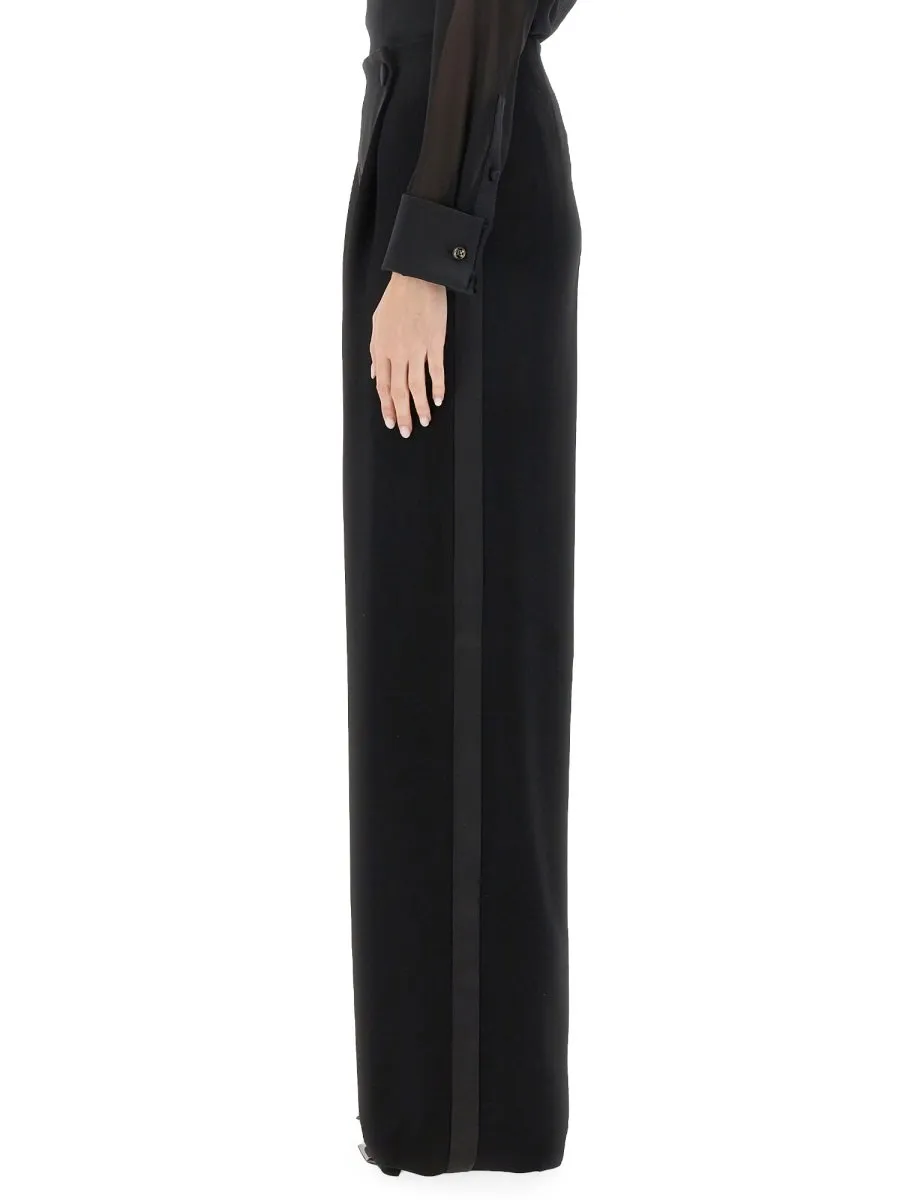 Max Mara Button Detailed Straight-Leg Pants