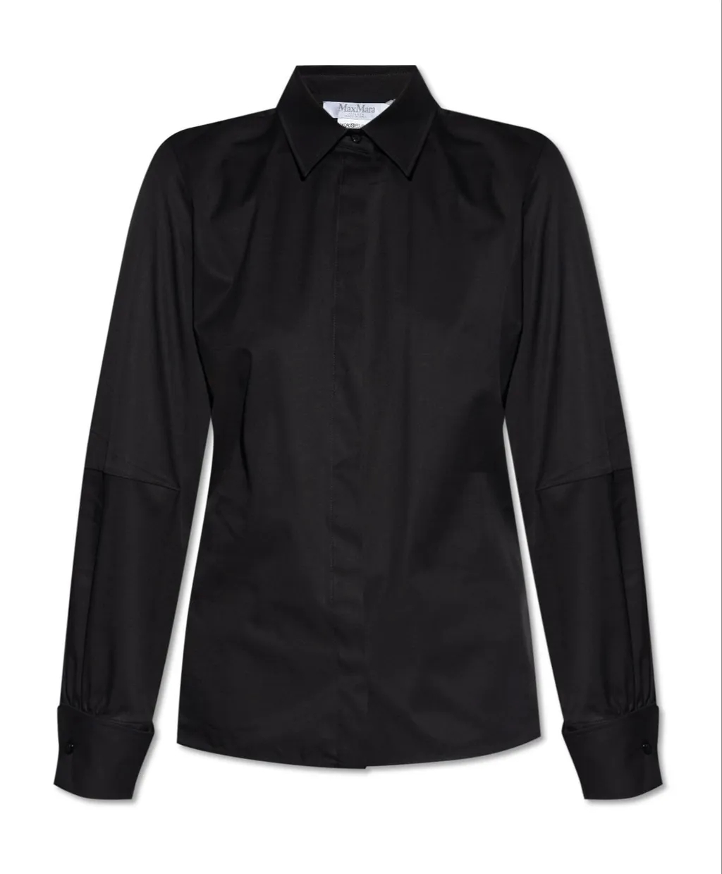 Max Mara Collared Long-Sleeved Shirt
