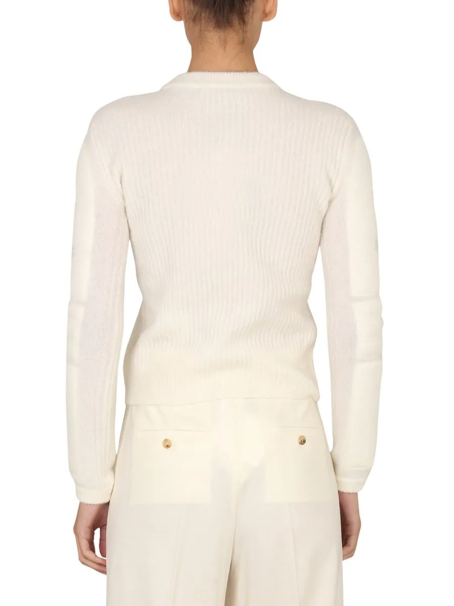 Max Mara Smirne Crewneck Long-Sleeved Jumper