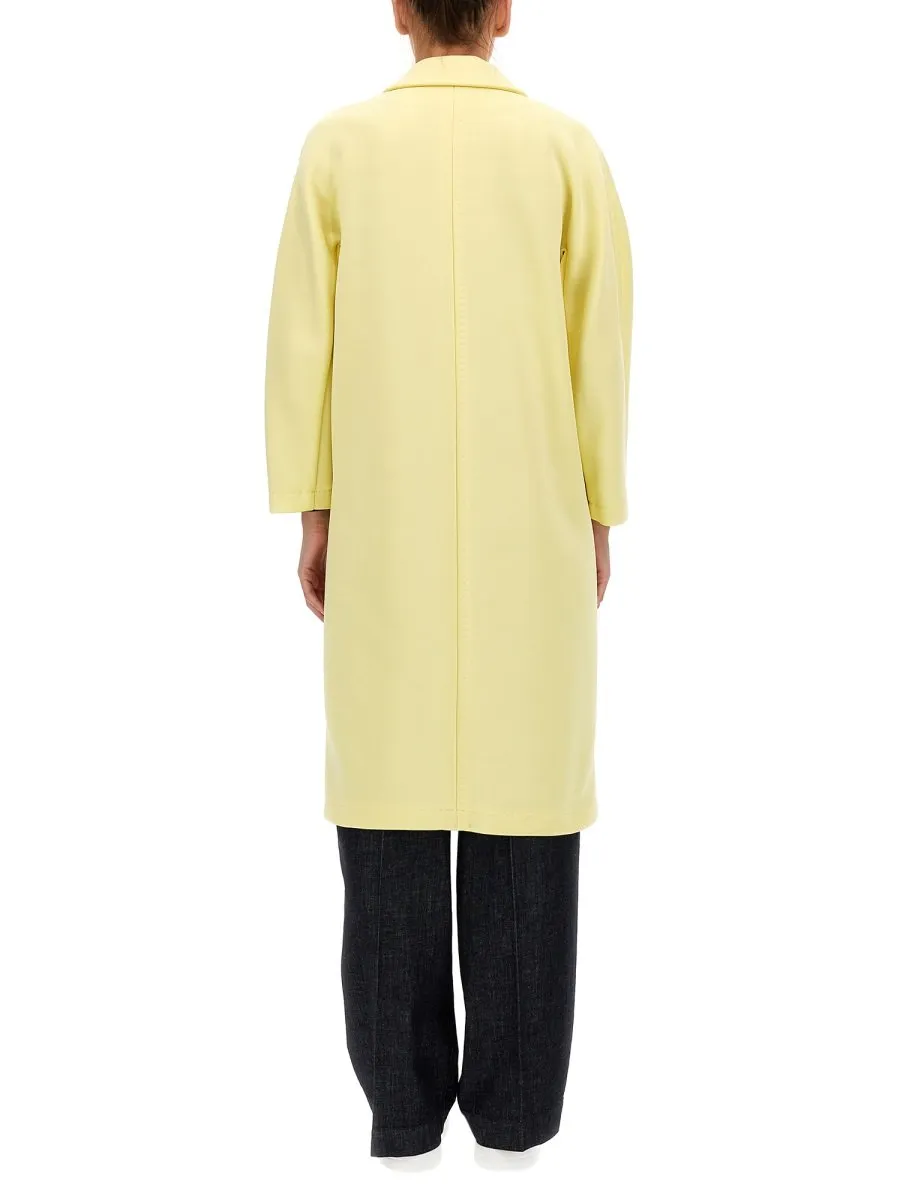 Max Mara Double-Breasted Long-Sleeved Coat