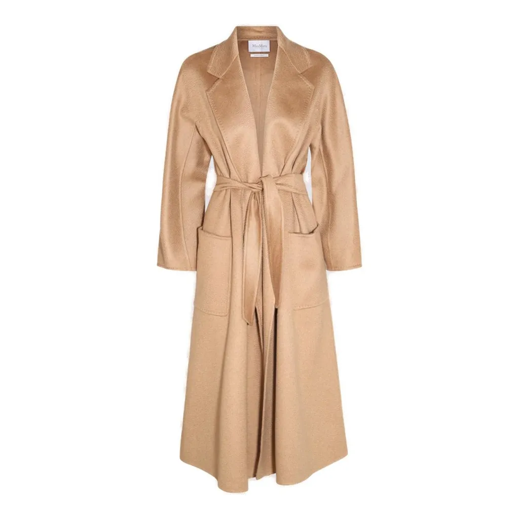 Max Mara Betled Long-Sleeved Coat