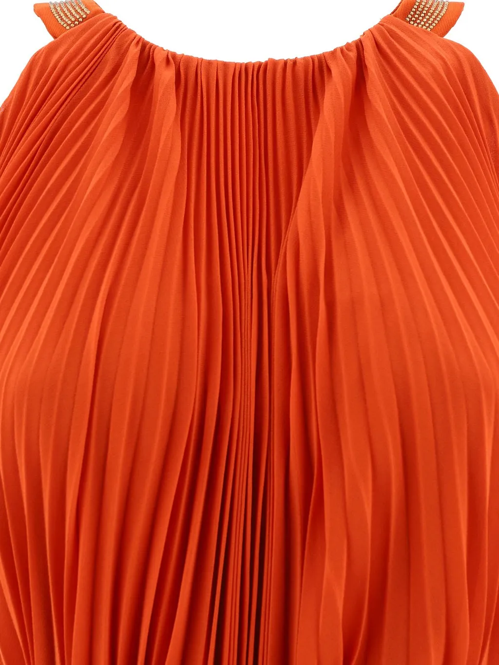 Max Mara Golena Sleeveless Pleated Dress