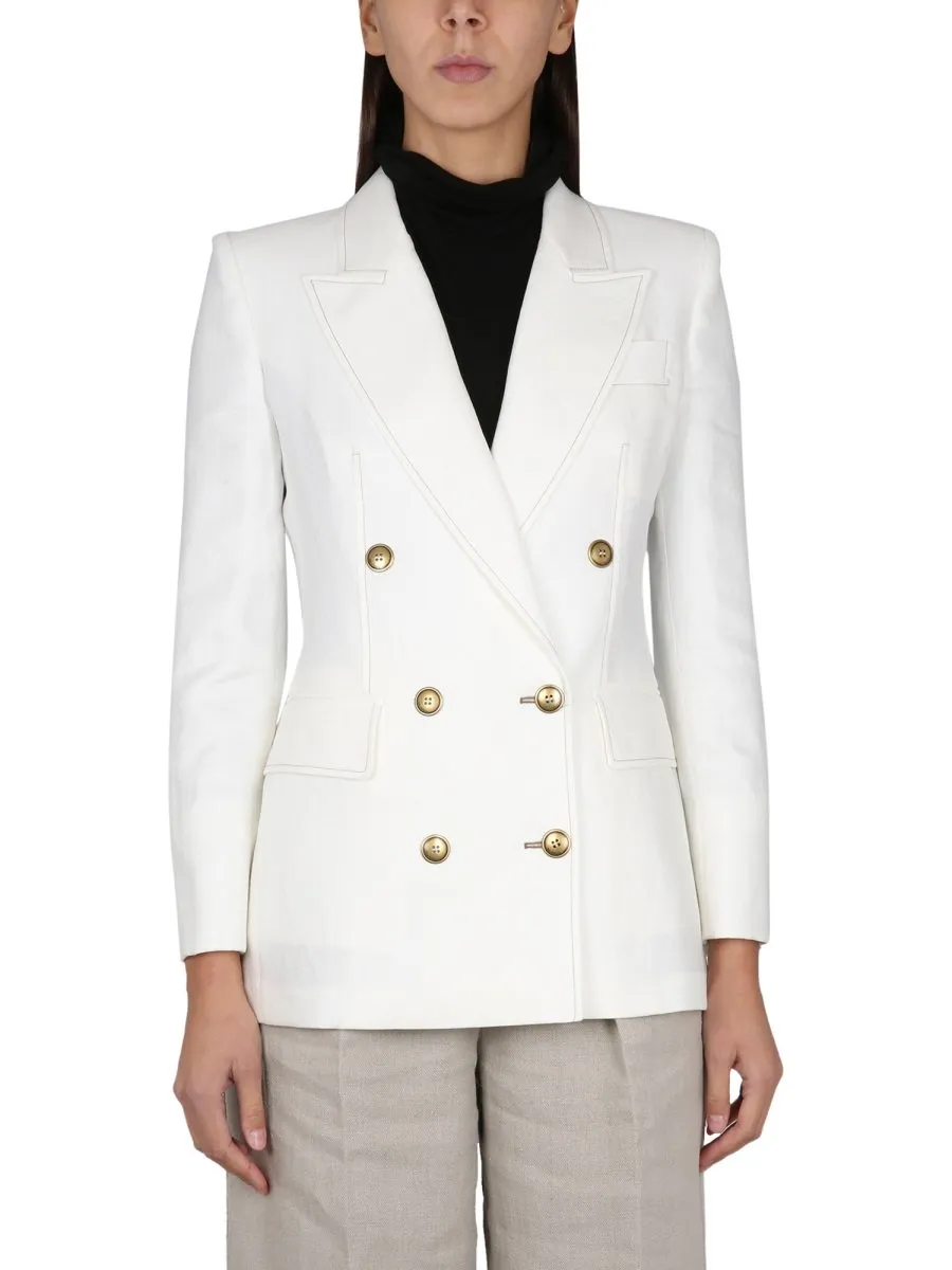 Max Mara Double-Breasted Tailored Jacket