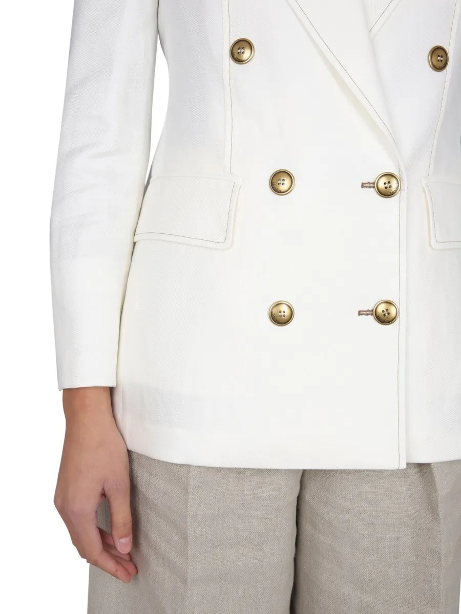 Max Mara Double-Breasted Tailored Jacket