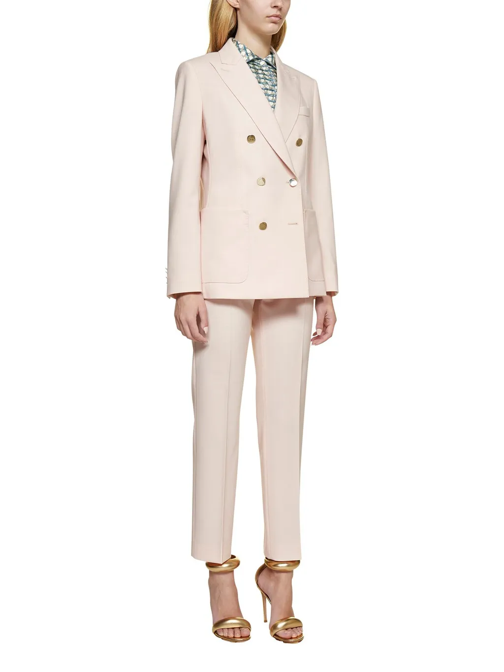 Max Mara Gin Double-Breasted Tailored Blazer