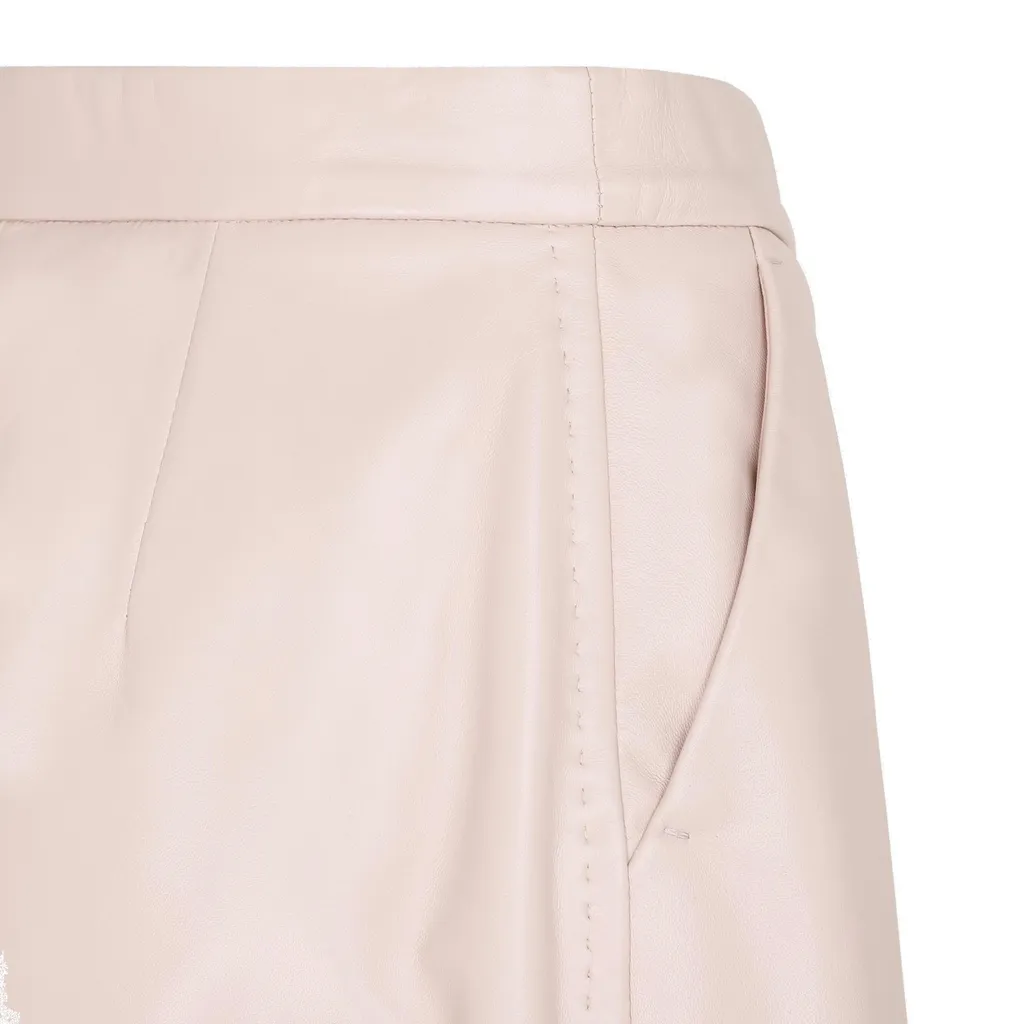 Max Mara Lacuna Leather Shorts