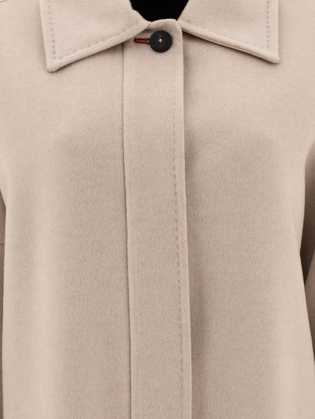 Max Mara Atelier Baruffa Button Detailed Oversized Coat